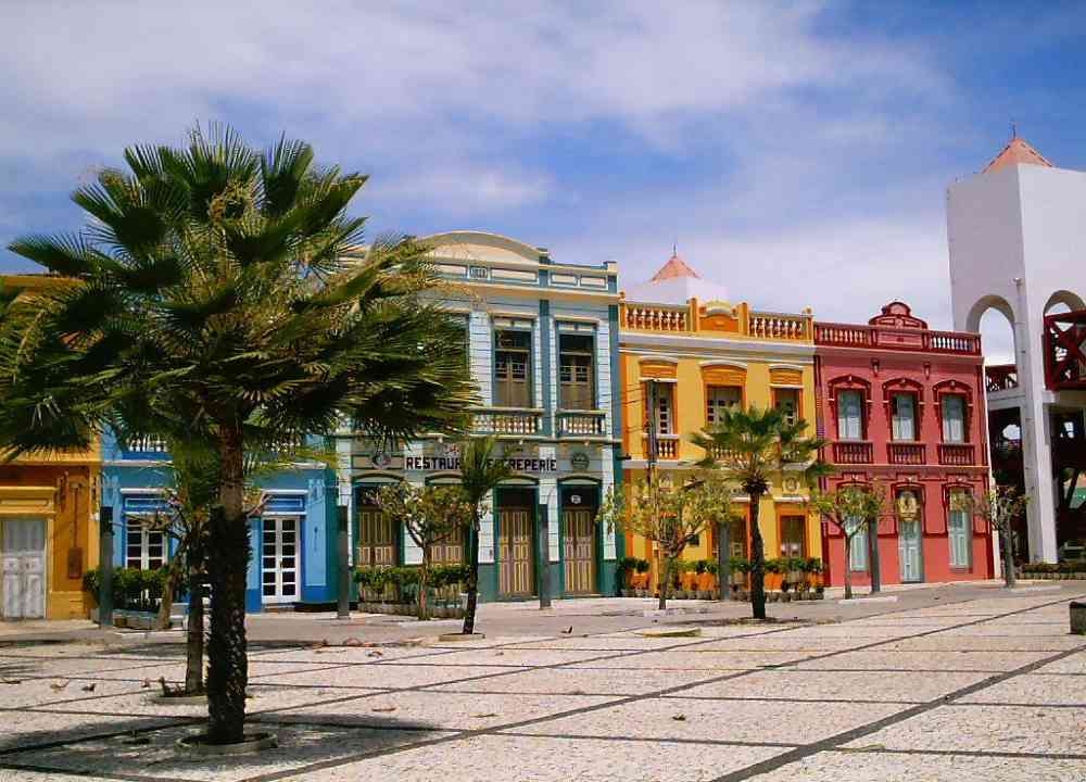 Area histórica da cidade de Fortaleza.